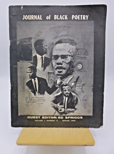 Journal of Black Poetry: Volume 1, Number 11 | Ed Spriggs | Spring 1969 - Imagen 1 de 5