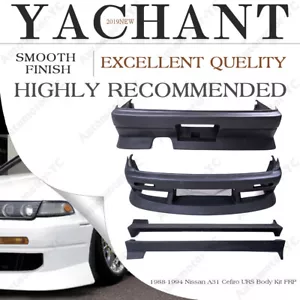 FRP URS Body Kit For 1988-1994 Nissan A31 Cefiro Front Rear BUMPER Side Skirts - Foto 1 di 24