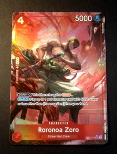 One Piece Roronoa Zoro ST21-015 Alt Art HOLO Starter Deck: EX Gear 5 EN - Bild 1 von 1