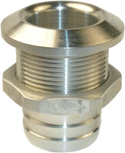 Jetinetics Billet Aluminum Bilge Fitting Polished Straight PWC Watercraft 5048 - Picture 1 of 1