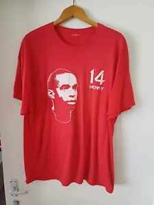ARSENAL F.C. t shirt. XL. 'Henry 14' - Picture 1 of 3
