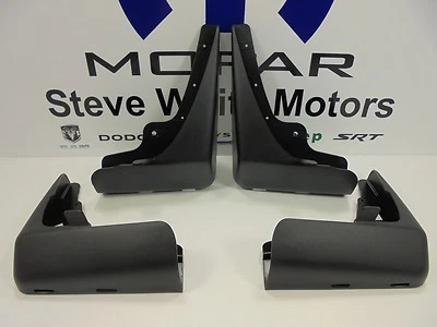 15-18 Dodge Charger New Deluxe Molded Splash Guards Front & Rear Mopar Oem - Изображение 1 из 3