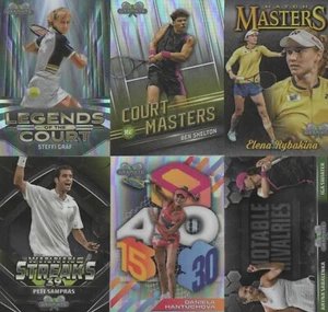 Topps 2024 Grafite Tennis Cromo Leggende Maestri Vincere Rivalità Punteggio - Foto 1 di 115