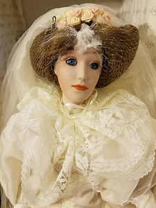 The Lenox Victorian Bride Puppe mit Papieren - Bild 1 von 10