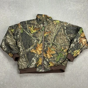 RealTree Jacket Adult Medium Brown Workwear Camo Padded Lined Hunting Coat Mens - Picture 1 of 9