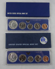 1966 & 1967 SMS US Neuwertig Sets Sonderneuwertig Sets mit Silber Kennedy Halbbox / OGP