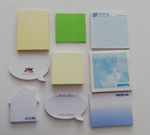 Konvolut Haftnotizen (vgl. Foto) - Bild 1 von 1