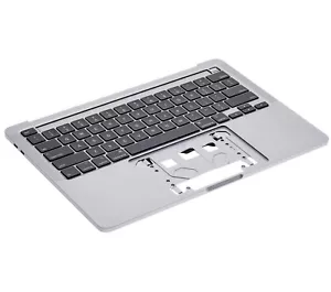 Top Case With Keyboard Compatible For MacBook Pro 13" A2251 2020-Space Silver - Picture 1 of 2