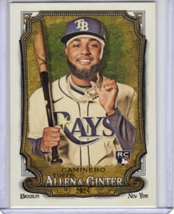 2024 Topps Allen & Ginter - Junior Caminero #92 (RC) - Picture 1 of 2