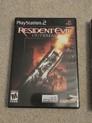 Resident Evil Outbreak PlayStation 2 прокатная копия без руководства - Изображение 1 из 3