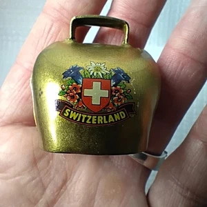 Vintage Swiss Brass Cowbell – from Switzerland - Picture 1 of 8