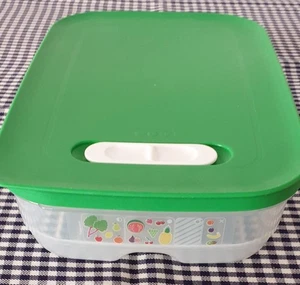 Tupperware Klima Oase Obst + Gemüse 1,8 L flach Ventil-Deckel  Prima Klima NEU - Bild 1 von 5