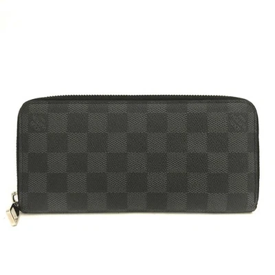 EGA Louis Vuitton Damier Graphite Vertical Zippy Round Long Wallet*/8BL0330 - Image 1 of 4