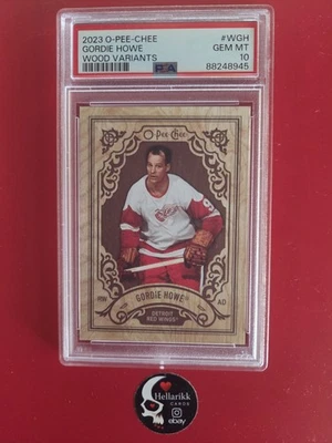 2023-24 Gordie Howe O-Pee-Chee Wood Variants #WGH Detroit Red Wings - Image 1 of 2