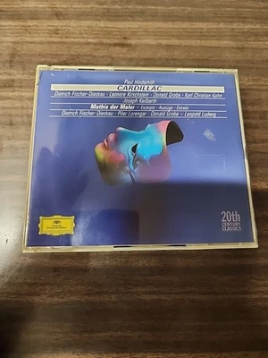 Hindemith: Cardillac- Mathis der Maler, Ludwig, Fischer - 2CDs W/Booklet - 1992 Foto 1 de 4
