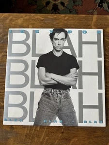 IGGYPOP BLAH-BLAH-BLAH VINYL 1986 A&M RECORDS IN EXCELLENT CONDITION - Picture 1 of 16