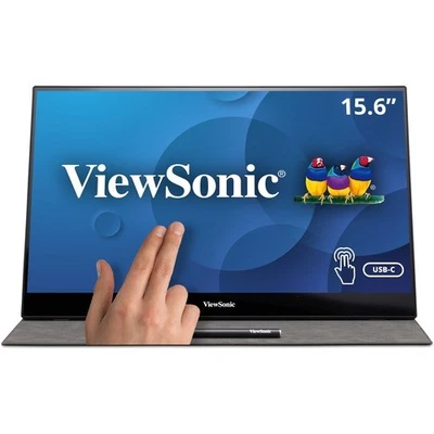 ViewSonic 15.6 Inch 1080p Portable Monitor with IPS Touchscreen, 2 Way Powered 6 - Image 1 of 4