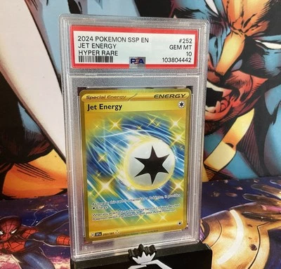 2024 Pokémon #252/191 SSP English Hyper Rare Jet Energy Psa 10 Gem 💎 - Image 1 of 4