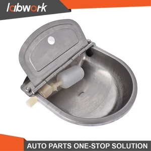 Labwork New Automatic Steel Water Trough Bowl Dog Drink Cattle Horse Stainless - Picture 1 of 16