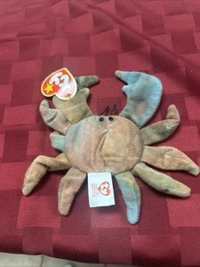 Ty Beanie Babies Claude the Crab 1996 - Picture 1 of 1