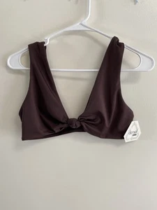 Damsel, Women's Bikini Top, Large, Brown. - Picture 1 of 2