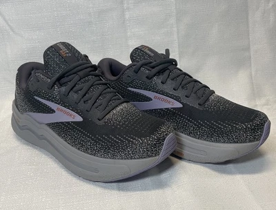 Zapatos para correr Brooks Ghost Max 2 para mujer ébano dulce aleación lavanda talla 9,5 de ancho  Foto 1 de 4