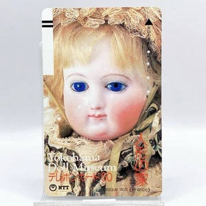Yokohama Doll Museum French Bisque Doll Telephone Card Japan Collection Rare - Picture 1 of 10