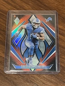 2024 Phoenix Football David Montgomery #37 Red Fade /299 Detroit Lions - Bild 1 von 2
