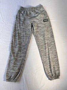 PINK Victoria's Secret Damen Activewear Hose XS grau Jogginghose Logo - bequem süß - Bild 1 von 10