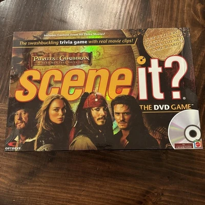 Scene It Pirates of the Caribbean COMPLETE ScreenLife 2007 DVD Movies Trivia - Image 1 of 4