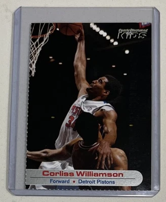 Corliss Williamson 2002 Sports Illustrated para niños Detroit Pistons Foto 1 de 2