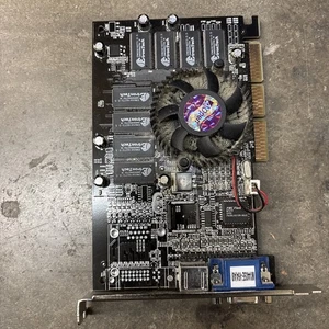 NVIDIA GEFORCE 4 MX440 SE 64 MB DDR SCHEDA VIDEO AGP S-VIDEO VGA - Picture 1 of 4