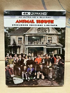 National Lampoon’s Animal House Steelbook 4K + Blu-Ray (Italienische Veröffentlichung) NEU!!!! - Bild 1 von 2