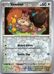 Skwovet 178/197 - Obsidian Flames Reverse Holo | Mix&Match - Imagen 1 de 2