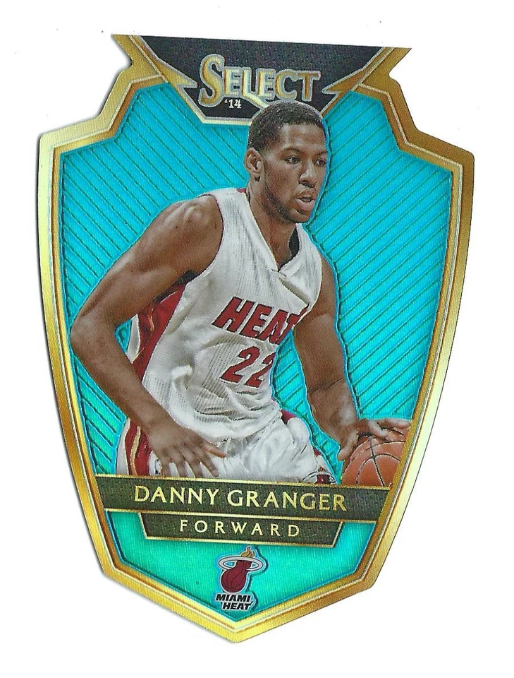 2014-15 Select Prizms azul claro troquelado #124 Danny Granger Heat/199  Foto 1 de 1