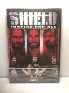 WWE The Shield - Justice For All (DVD, 2018) - Brand New Sealed - Imagen 1 de 2