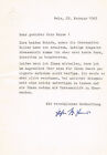Christian Prinz von Hannover 1919-1981 autograph signed letter 6"x8"