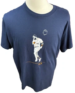 MLB Yordan Alvarez #44 Houston Astros Wear Moment blau T-Shirt Large NEU - Bild 1 von 5