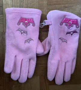 Girls Pink Gloves XS/s Disney STORE C7085 - Picture 1 of 3