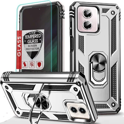 Funda Teléfono Motorola Moto G Power 5G 2024 2025 2023 2022 + Pantalla Cristal Foto 1 de 4