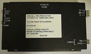 Simplex Grinnel TLO-530 Fiber Optic Modem (P/N: 976166) - Picture 1 of 1