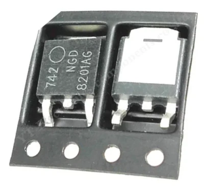 Lot of 2 NGD8201AG (8201AG), TO-252 Transistors - Image 1 of 2