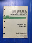 Tm1598 John Deere Technical Manual Gs25gs30gs45 And Gs75
