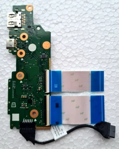 HP 12B-CA USB Type C Volume Audio Board + Cables Chromebook x360 DA00G7TB6D0 - Picture 1 of 3