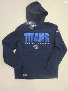 New Era NFL Tennessee Titans Combine Training Hooded Sweatshirt Blue Size XL New - Picture 1 of 11
