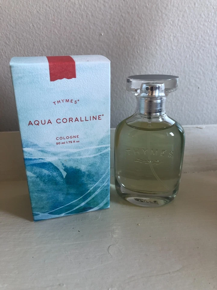 Женский одеколон Thymes Aqua Coralline 1,75 жидкой унции спрей флакон новый в коробке - Изображение 1 из 1