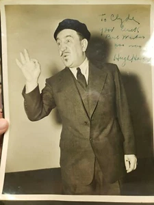 Autografo COMEDICO Hugh Herbert 8 x 10 pollici, fotografia originale firmata woo woo - Foto 1 di 7