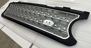 MIT BLACK & SILVER GRILL FOR RANGE ROVER L322 SUPERCHARGED MODEL 2006-2009 - Picture 1 of 6