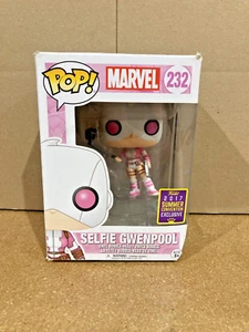 Funko POP! Marvel #232 Selfie Gwenpool 2017 convención de verano*caja abollada* - Imagen 1 de 4