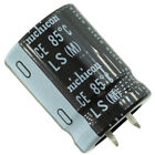 Nichicon LLS snap-in electrolytic capacitor, 470 uF @ 200V, 22 mm x 30 mm